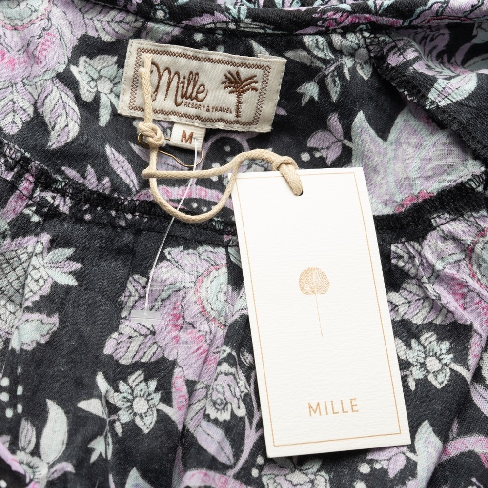 Mille‎ - May Linen Ruffle Blouse - Picture 9 of 11